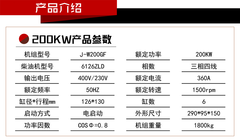 200kw参数